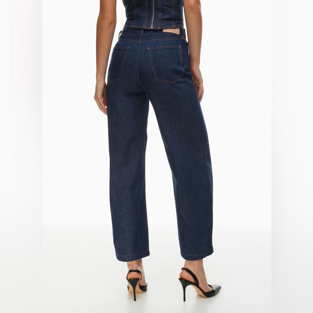 Aritzia Denim Forum The Zoe Super Hi-Rise Baggy Blue Size 27 - Picture 2 of 14
